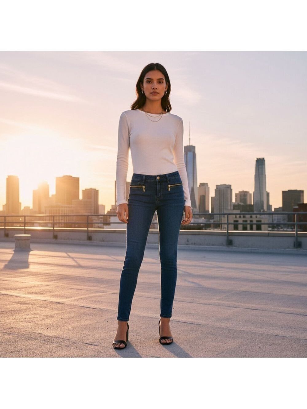 Michael Kors Women’s Low-Rise Skinny Jeans Size XS/S (28” Waist)